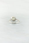 Lemon Quartz Ring, Gemstone rings, November Birthstone, Stackable Gold Ring , Genuine Gemstone Ring, Oval Stone Ring, Silver Ring