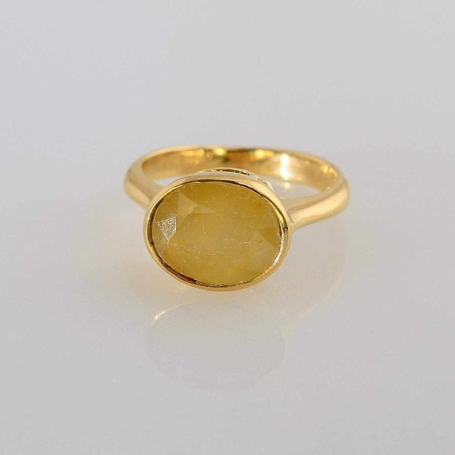Sapphire Ring, Yellow Sapphire ring