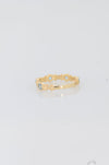 Aquamarine Engagement Ring, Delicate Diamond Ring