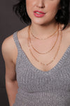 Chain Link Necklace, Paperclip Chain Necklace
